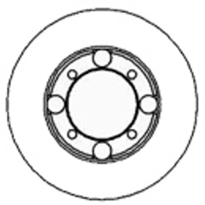 Abbildung von Mapco 15542 Bremsscheibe