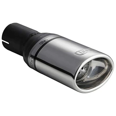 Abbildung von Ulter Sport N1 10K Auspuffblende, aus Edelstahl, oval, 95 x 65 80