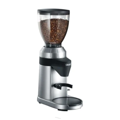 Abbildung von Graef Kaffeemühle &quot;CM 800, silber&quot;, 120 W, Kegelmahlwerk, 350 g Bohnenbehälter