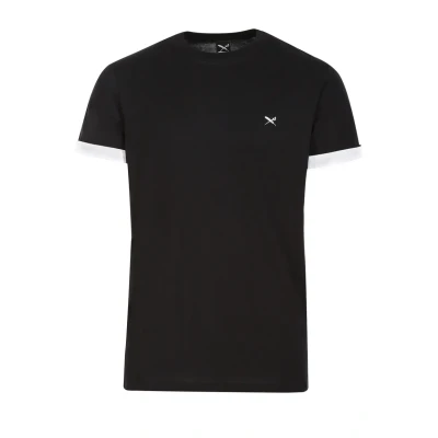 Abbildung von Iriedaily TURN UP Tshirt basic, Herren, Größe: Small, Black