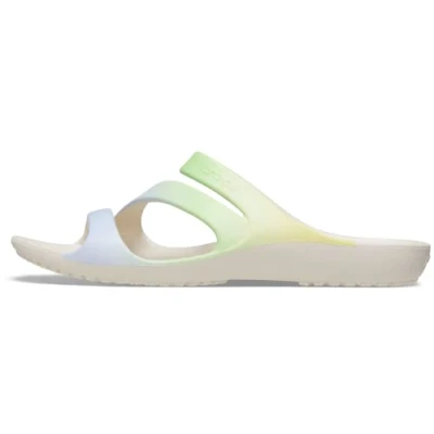 Abbildung von Crocs Women&#039;s Kadee II Sandals, Blue Green Ombre, 10