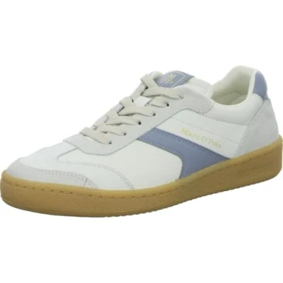 Abbildung von Marc O&#039;Polo Court Sneaker low, Damen, Größe: 37, White smooth sky Schuhe