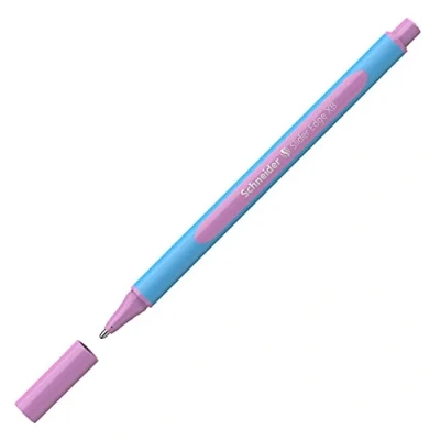 Abbildung von 5 x Schneider Kugelschreiber Slider Edge Pastell Kappenmodell XB lilac