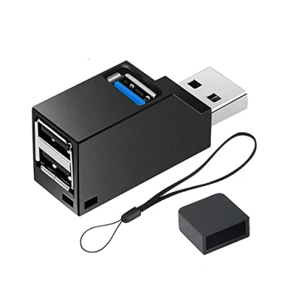 Abbildung von iJiGui 3 Port USB 3.0 Hub (2 2.0 + 3.0), Dock, Datenhub,USB Verteiler, Adapter, für PC und weiteren kompatiblen Geräten
