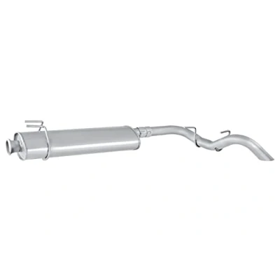 Abbildung von HELLA 8LD 366 034 461 Endschalldämpfer hinten mit Anbauteilen RENAULT: MASTER 2 Kasten, Bus, OPEL: Movano A Kastenwagen, Bus