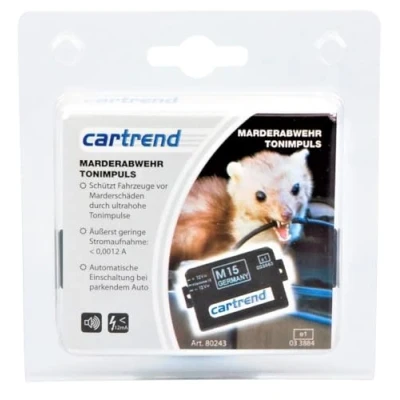 Abbildung von Cartrend 80243 Marderabwehr mit Tonimpuls M15, geringe Stromaufnahme (