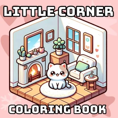 Abbildung von Little Corner: Coloring Book for Adults and Teens