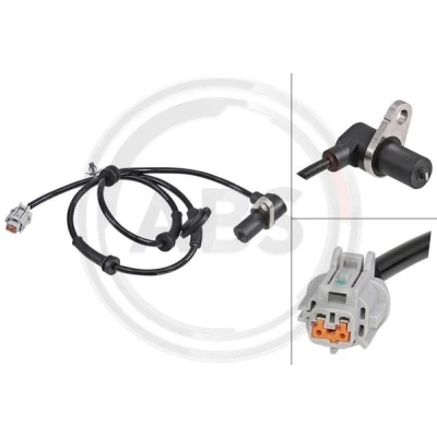 Abbildung von A.B.S. 30540 ABS Sensor passiver 880 grau NISSAN: Almera Tino
