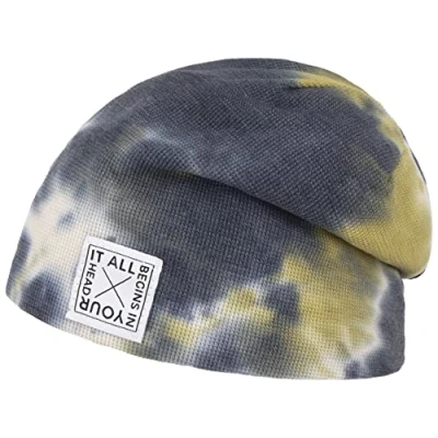 Abbildung von CHILLOUTS Damen Ubud Hat Longbeanie, Grau/Oliv, Einheitsgröße EU
