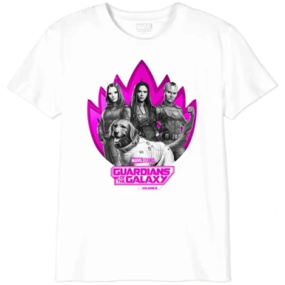 Abbildung von Marvel Mädchen GIGUGAMTS153 t Shirt Damen, weiß, 12 Jahre