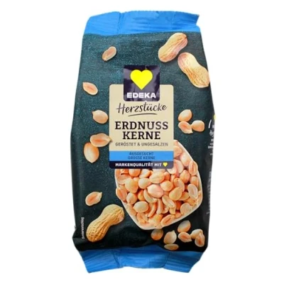 Abbildung von Edeka Erdnusskerne geröstet und ungesalzen, 14er Pack (14 x 200g)
