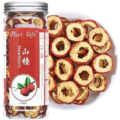 Abbildung von Plant Gift Hawthorn Berry 80G/2.82oz 山楂 Medizinischer Kraut, (Shanzha/ getrockneter Hawthorne) Massengesundheitstee, Beeren