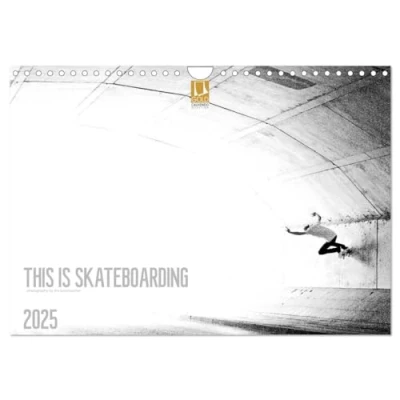 Abbildung von THIS IS SKATEBOARDING 2025 (Wandkalender DIN A4 quer), CALVENDO Monatskalender