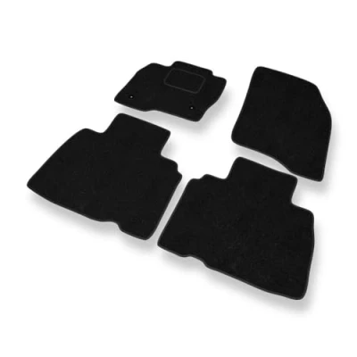 Abbildung von Mossa Fußmatten Auto kompatibel mit Ford Edge (2016 2020) schwarz Automatten Autoteppiche 2