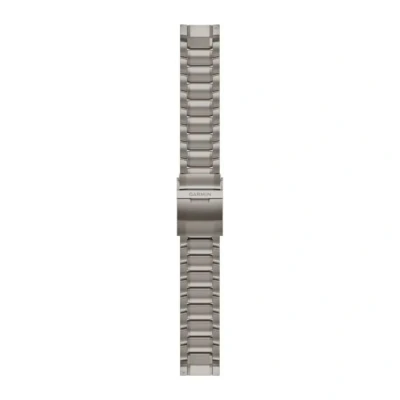 Abbildung von Verstärktes Uhrenarmband mit Pfeilgliedern und Faltschließe Garmin Quickfit® 22