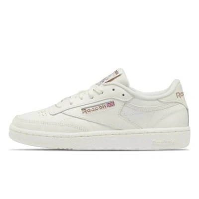 Abbildung von Reebok Classic CLUB C 85 Sneaker low, Damen, Größe: 36, Chalk/chalk/rose gold Leder