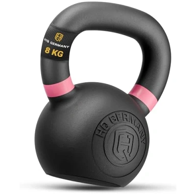 Abbildung von HQ Germany® Powdercoat Kettlebell Vollguss 2 32kg Starter Sets ±2,0% Gewichtstoleranz, Gewicht:08KG