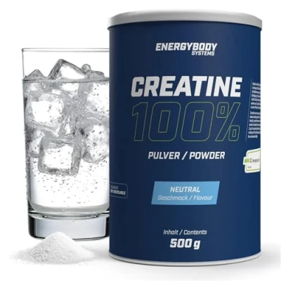 Abbildung von Energybody Creatine 100 % Creapure® Pulver. 500 g