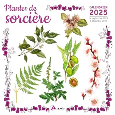 Abbildung von Calendrier Plantes de sorcière 2025: septembre 2024 à décembre 2025