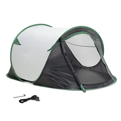 Abbildung von JEMIDI Wurfzelt Pop Up 2 Personen Camping &amp; Trekkingzelt leicht
