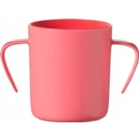 Abbildung von Tommee Tippee Easiflow 360 Becher, ab 6+ Monaten, mit Griffen und auslaufsicherem Ventil, Rot, BPA frei