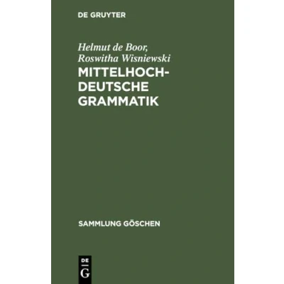 Abbildung von Mittelhochdeutsche Grammatik (Sammlung kurzer Grammatiken germanischer Dialekte. A: Hauptreihe, 2, Band 2)