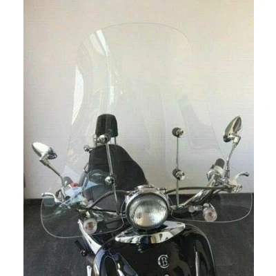 Abbildung von Roller Windschild Windschutzscheibe Retroroller Motorroller Scooter ZNEN