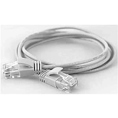 Abbildung von wantecWire Extra dünnes Patchkabel CAT.6 UTP, Länge 5 m, weiß