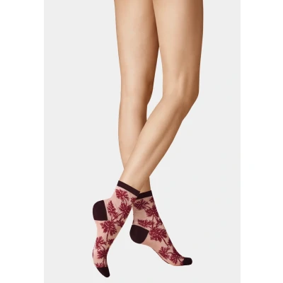 Abbildung von KUNERT Damen Socken Leaves Fashion powder rose 1290 39 42