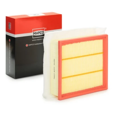Abbildung von MAPCO 60377 Luftfilter 66 202 212 Filtereinsatz FIAT: Grande Punto Schrägheck, Evo Doblo II Kasten / Kombi, OPEL: Corsa D Schrägheck