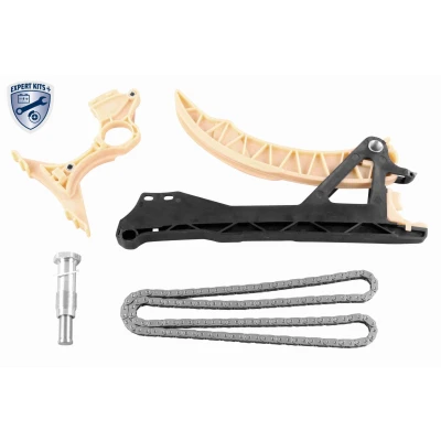 Abbildung von VAICO V20 10009 BEK Steuerkettensatz mit Kettenspanner, Gleitschienen für Nockenwelle Kette geschlossen, Simplex BMW: 1 Schrägheck, 3 Limousine