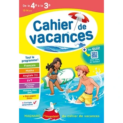 Abbildung von Cahier de vacances 2025, la 4e vers 3e: Magnard, l&#039;inventeur des cahiers