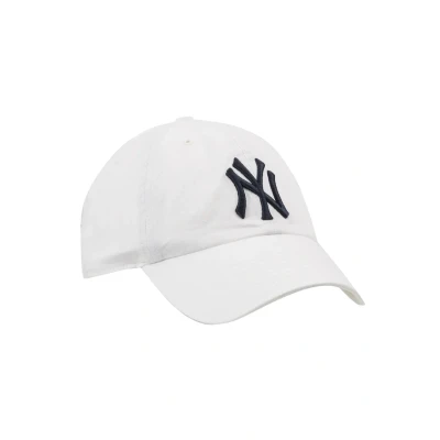Abbildung von &#039;47 NEW YORK Yankees Clean UP Unisex Cap, Größe: One Size, White