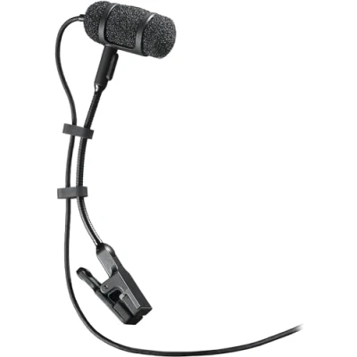 Abbildung von Audio Technica PRO35 Kondensatormikrofon mit Clip für Instrument, Schwarz