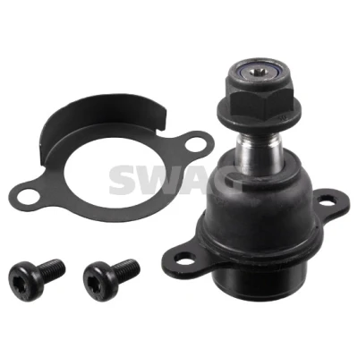 Abbildung von SWAG 33 11 1584 Traggelenk Vorderachse links, rechts mit Schrauben Muttern für Querlenker 120mm FORD: Transit Mk7 Kastenwagen