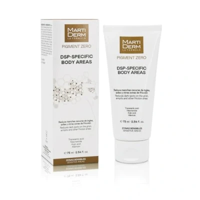 Abbildung von MARTIDERM DSP Specific Body Area Depigmentierung, 75 ml, PIGMENT ZERO Körperdepigmentierung für empfindliche Bereiche