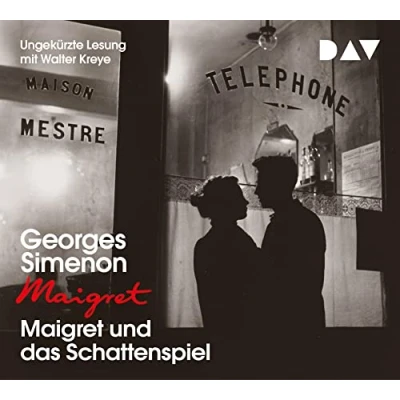 Abbildung von Maigret und das Schattenspiel: 12. Fall. Ungekürzte Lesung mit Walter Kreye (4 CDs) (Georges Simenon)
