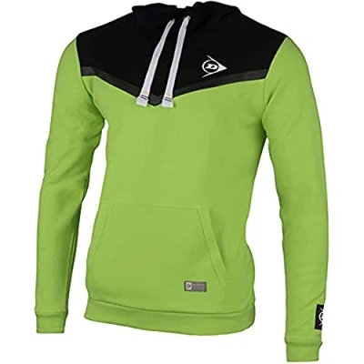 Abbildung von Dunlop Unisex Kinder Sport Tennis Hoodie Essentials Line, Hooded Sweat, Grün