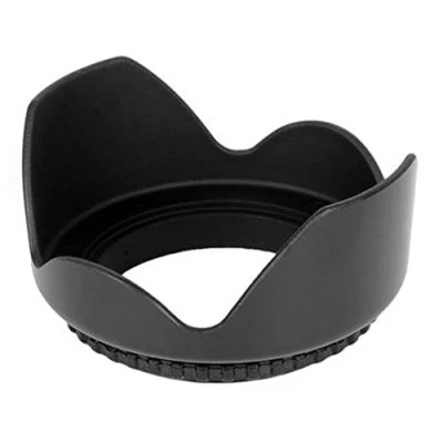 Abbildung von ayex Universal Sonnenblende Tulpenform, mit Schraubgewinde Gegenlichtblende 72mm