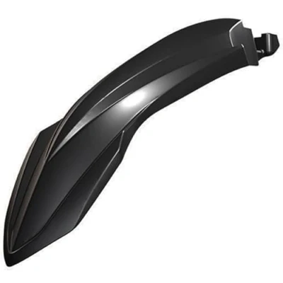 Abbildung von Rtech Hoher vorderer Kotflügel für Yamaha Tenere 700 2019 2024 schwarz aus PP Kunststoff
