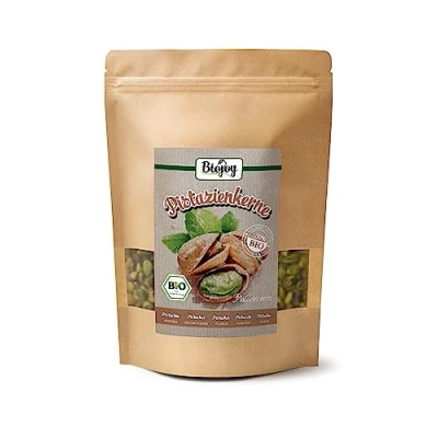 Abbildung von Biojoy BIO Pistazien roh (500 g), geschält und ungesalzen, Pistazienkerne ohne Zusatzstoffe