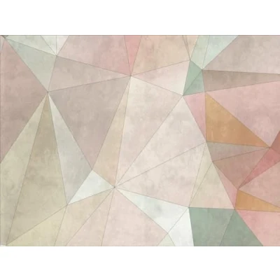 Abbildung von living walls Fototapete &quot;The Wall&quot;, Geometrisch grafisch Motiv, modern Tapete Tapeten Design Wandtapete