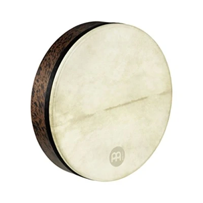 Abbildung von Meinl Percussion FD18T D Deep Shell Tar, Frame Drum mit Ziegenfell, 45,72 cm (18 Zoll) Durchmesser, brown burl
