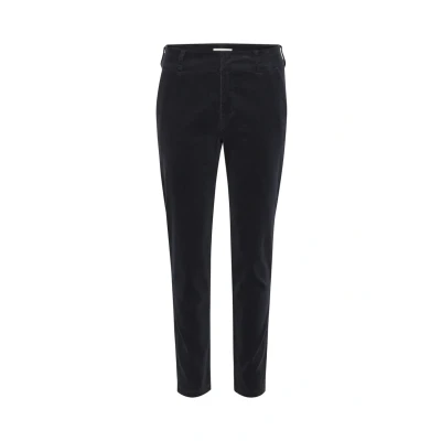 Abbildung von Part Two Soffysapw Stoffhose, Damen, Größe: 40, Dark navy