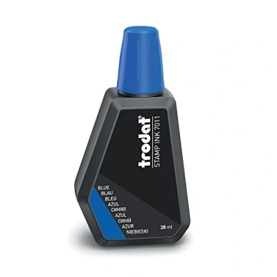 Abbildung von trodat Stempelfarbe 28,0 ml blau