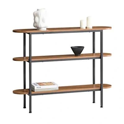 Abbildung von SoBuy FSB67 WS Konsolentisch Flurtisch Sideboard schmaler Beistelltisch Sofatisch Dekotisch BHT ca: 110x86x25cm