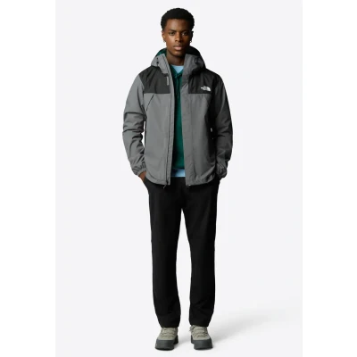 Abbildung von THE NORTH FACE Antora wasserdichte Herrenjacke (Standard und große Größe), Smoked Pearl/TNF Black NPF, Größe M