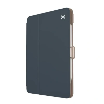 Abbildung von Speck iPad Pro 4. Generation Hülle Harte Rückseite für Apple 11 Zoll (2022) Schlanker Multi Range Ständer, Pencil Halter, Fallschutz, Kameraschild Balance Folio