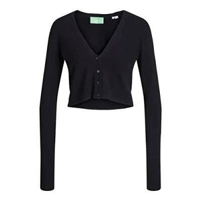 Abbildung von JJXX Jxisabel SOFT NOOS Strickjacke, Damen, Größe: XS, Black