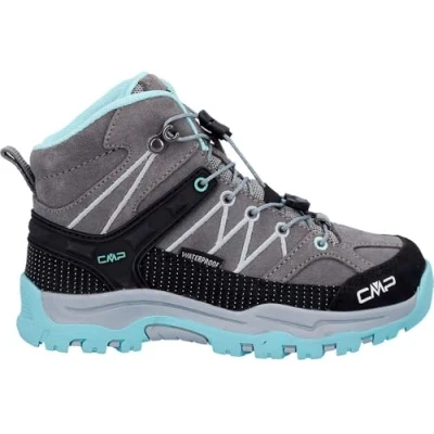 Abbildung von CMP Kids Rigel Mid Trekking Shoes Wp Wanderschuhe, Cemento Alluminio, 32 EU